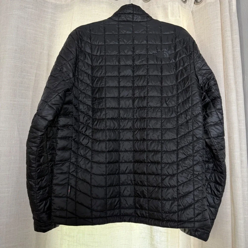 The North Face Thermoball Quilted Puffer Jacket Men's Size Medium M Black